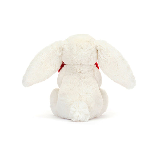 Bashful Red Love Heart Bunny – A Hug Full of Love ❤️🐰